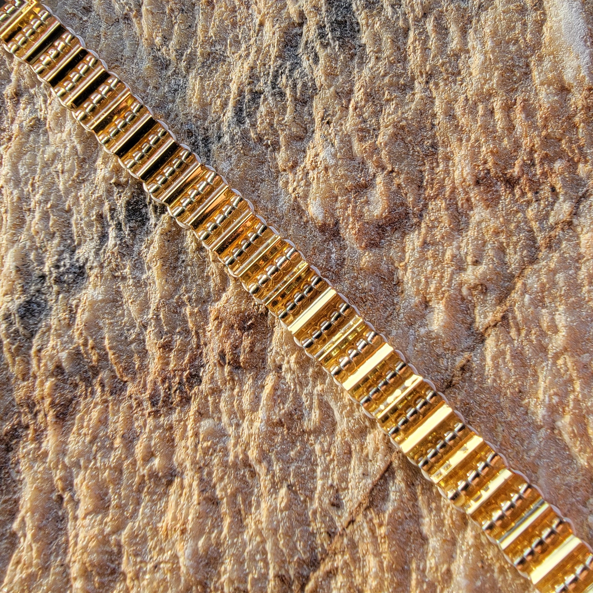 Picture of 3 of 5 of Goddess Bracelet in Gleaming Gold lifestyle shot