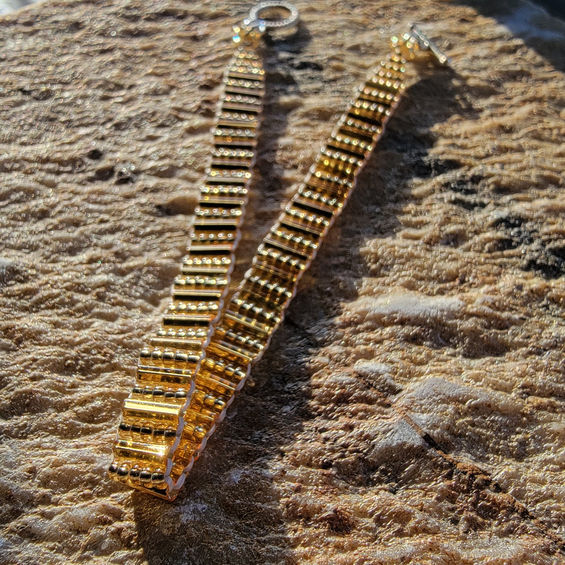 Picture of 2 of 5 of Goddess Bracelet in Gleaming Gold product shot second angle