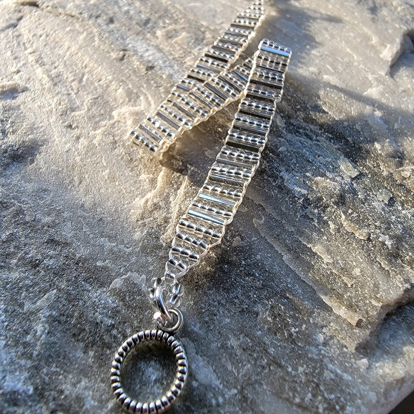 Picture of 3 of 5 of Goddess Bracelet in Gleaming Silver product shot second angle