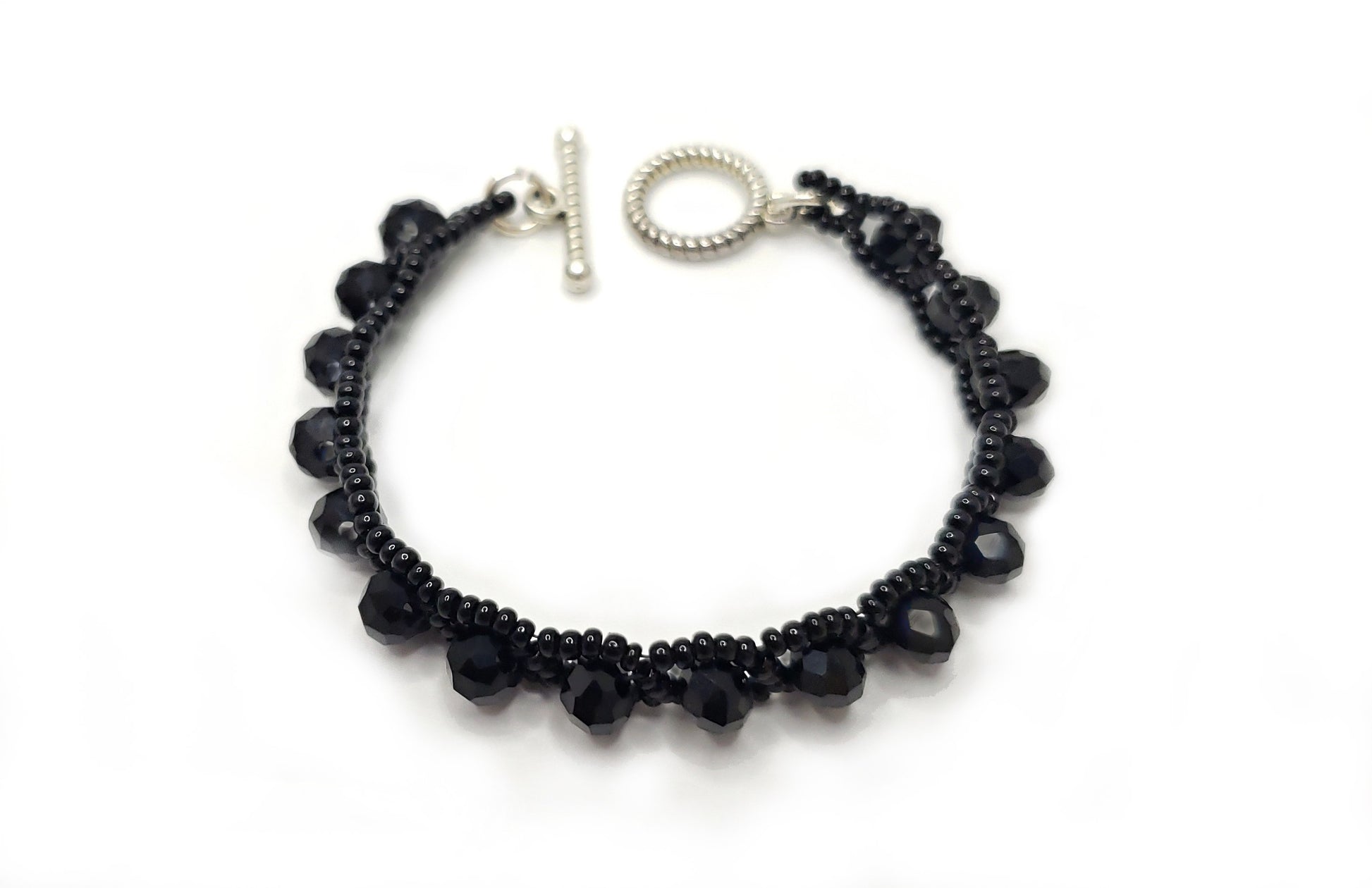 Picture 2 of 3 for Esses Bracelet in Black Illumina - Product Close up shot on white background - Version B