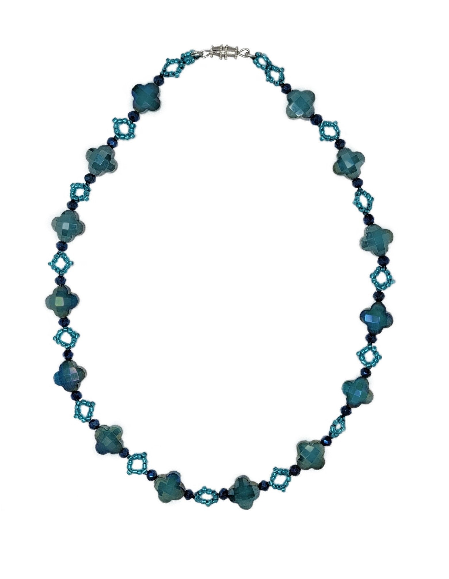 Picture 2 of 4 showing Pacific Cyan Necklace product shot