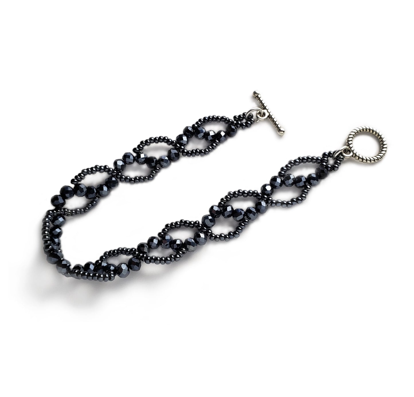 Picture 1 of 1 showing Linea Bracelet in Black Diamond product shot