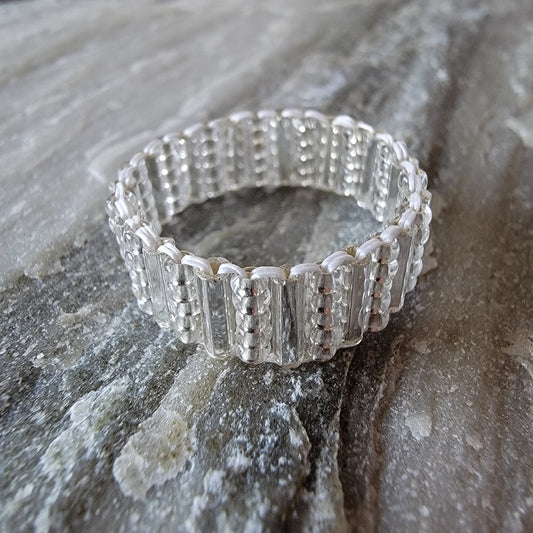 Picture of 1 of 2 of Goddess Ring in Gleaming Silver product shot